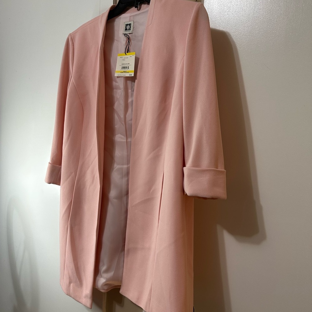 Anne Klein Blush Pink Women's Blazer